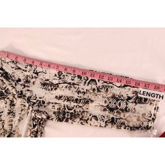 212 Collection Women's Animal Print Button-Up Shirt Size X Large - Picture 11 of 12